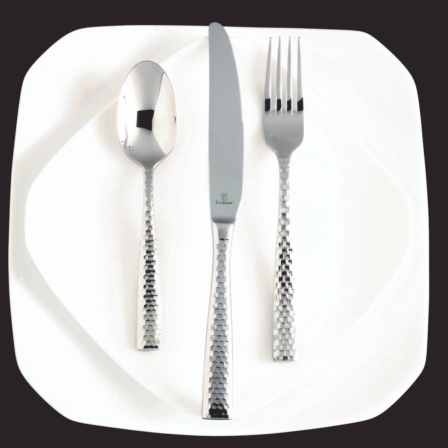 Fortessa - Lucca Faceted Serving - Set Of 2