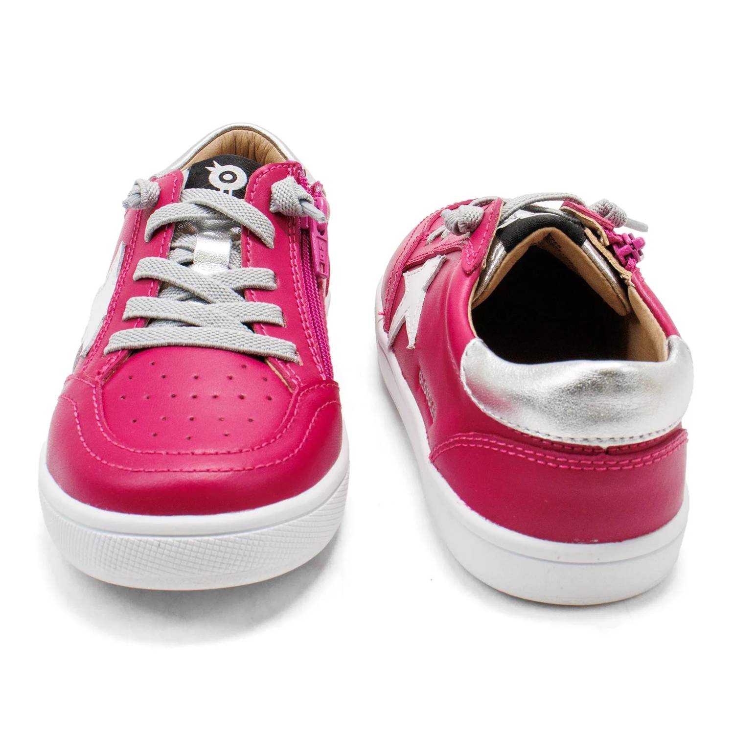 Oldsoles - Girl's Platinum Runner Low Top Sneaker
