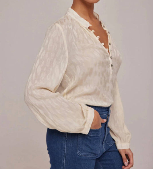 Bella Dahl - Half Placket Pullver Top