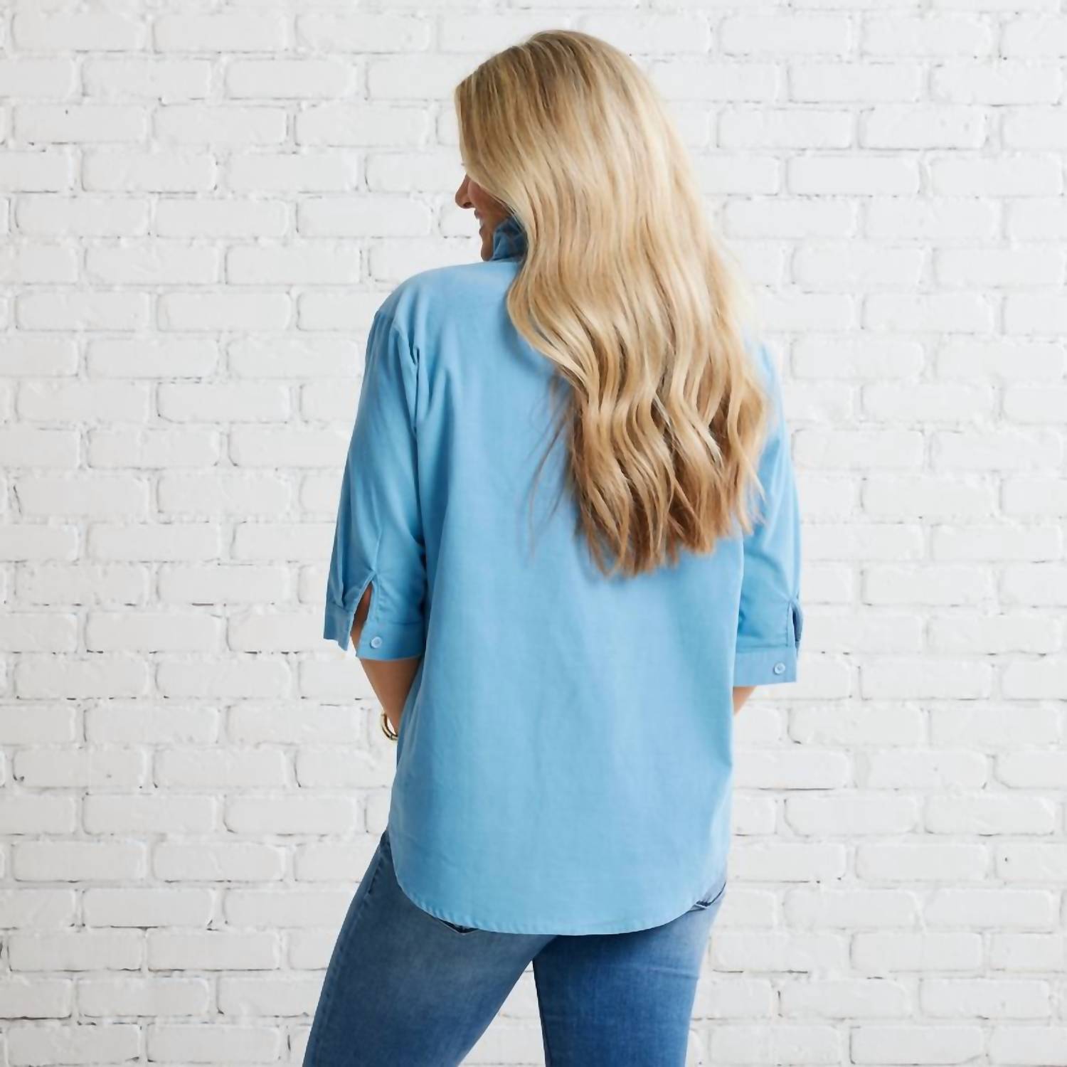 Caryn Lawn - Maya Corduroy Top