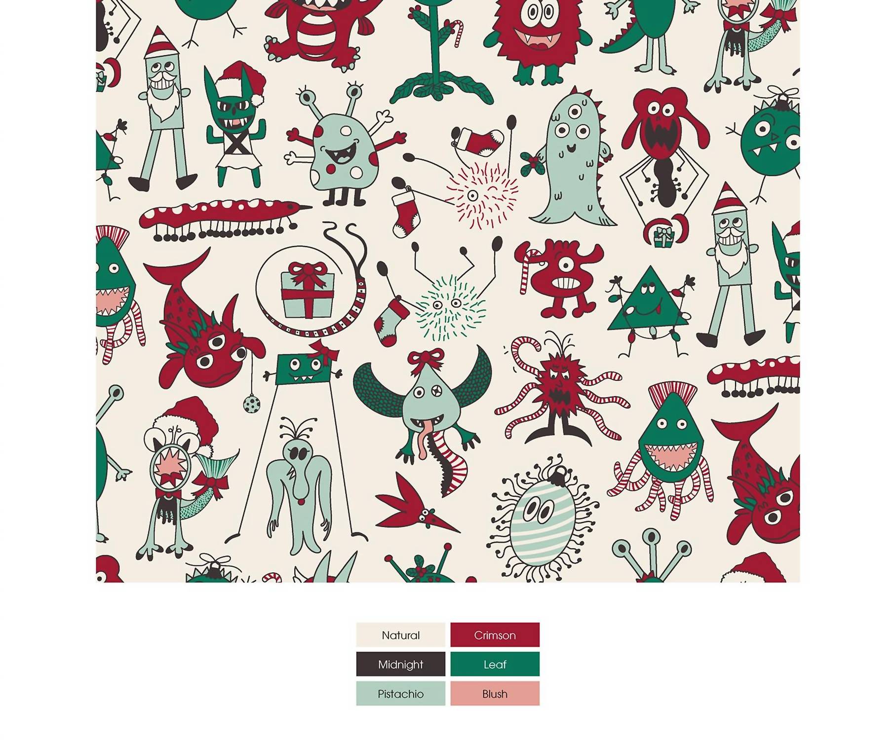 Kickee - Kids' Print Convertible Sleeper with Zipper