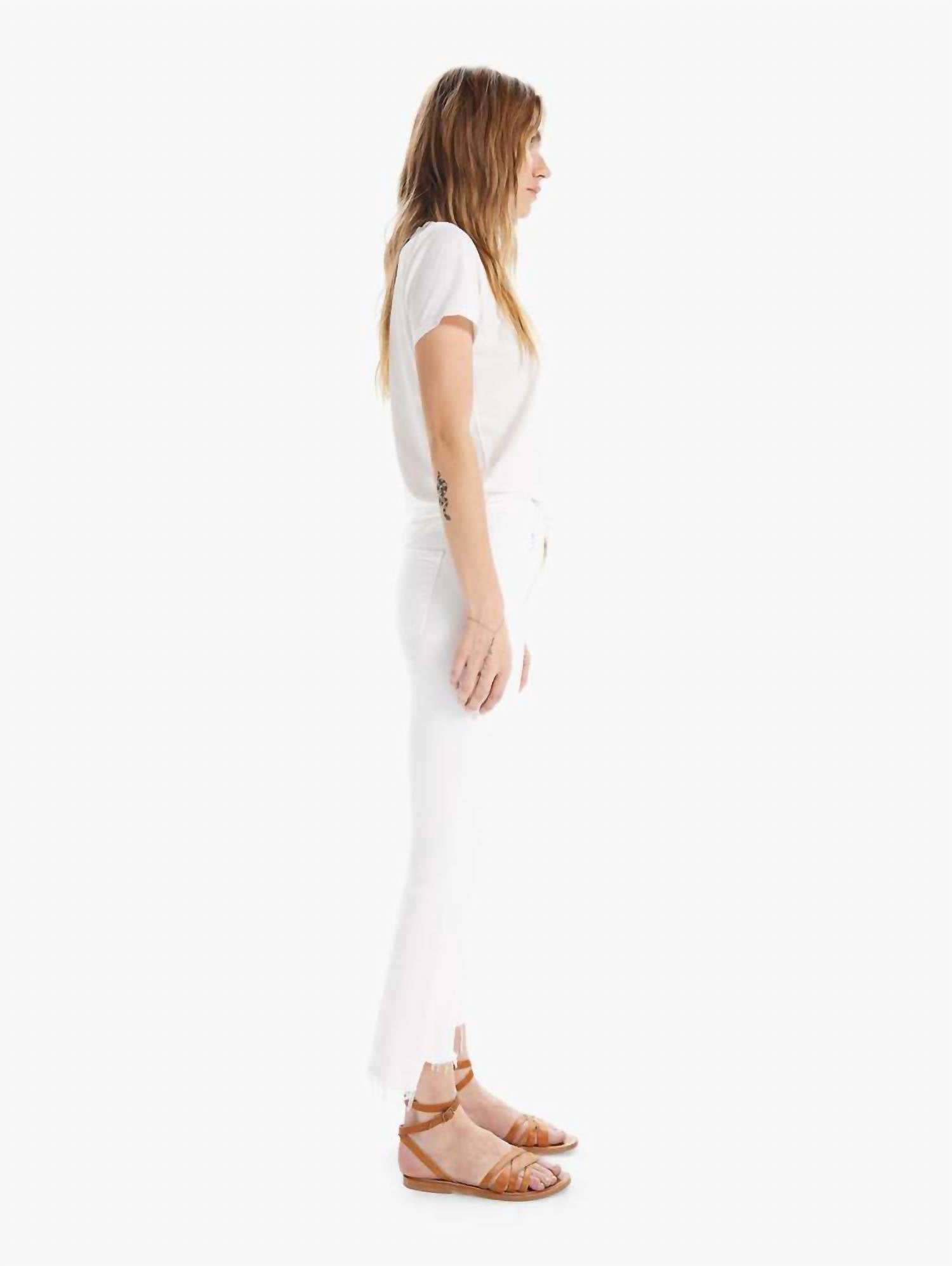 Mother - Insider Crop Step Fray Jeans