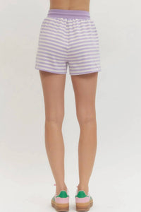 Entro - Stripe Lounge Shorts