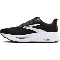 BROOKS Men's Ghost 17 Running Shoes in black grey white 5 - men's shoe - alternate view