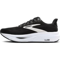 BROOKS Men's Ghost 17 Running Shoes in black grey white - men's shoe - view 4