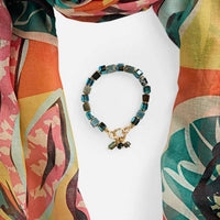 Coco + Carmen - Women's Scarf And Bracelet Gift Set