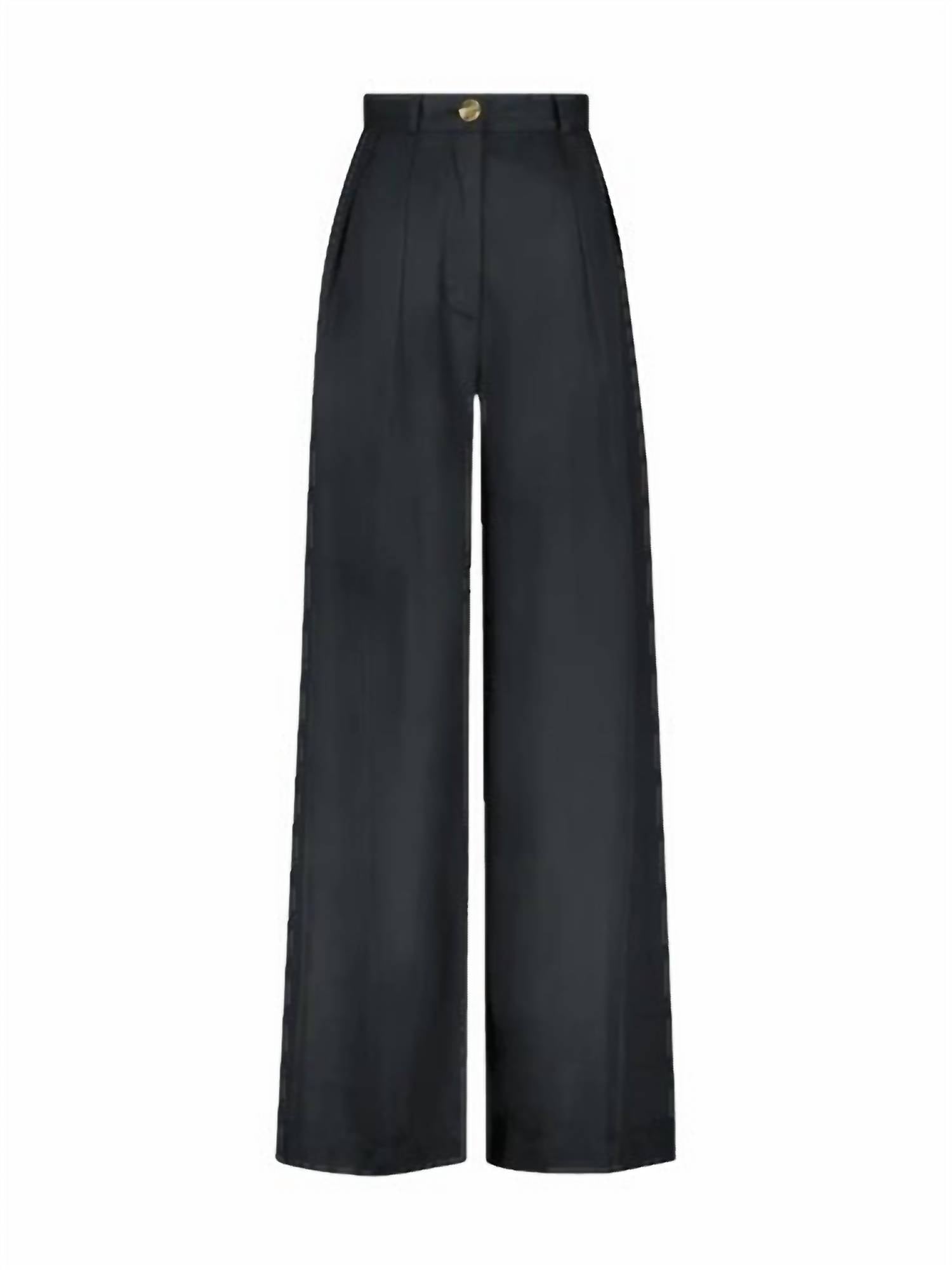Matthew Bruch - Button Pleated Trouser