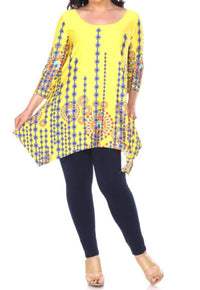 White Mark - Plus Size Rella Tunic Top