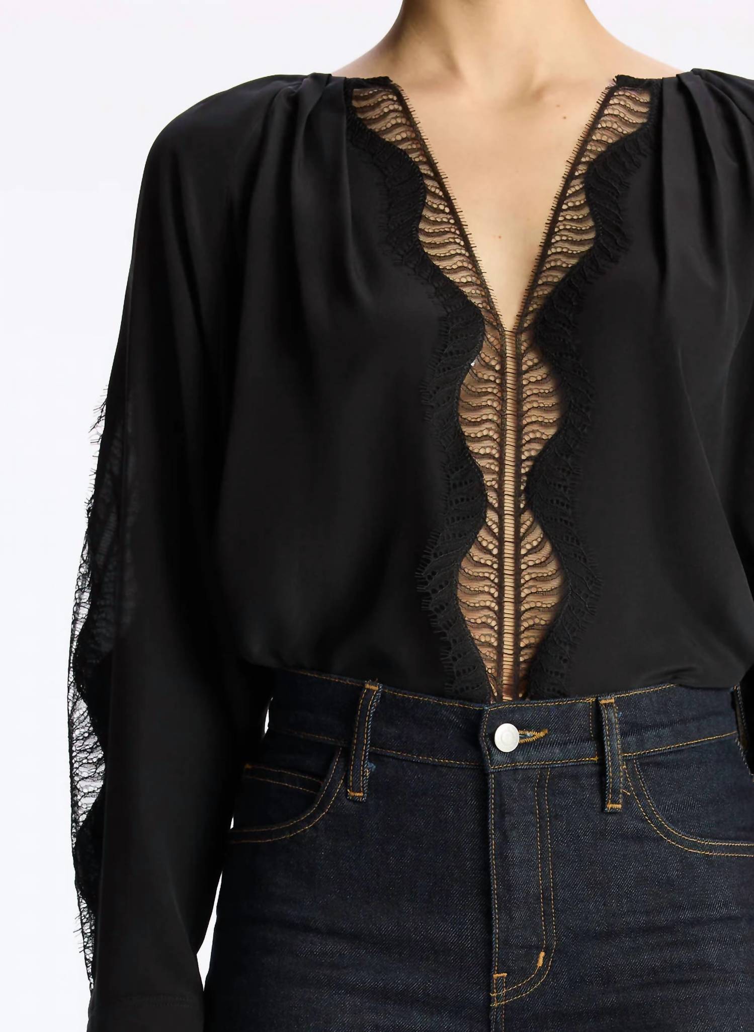 A.L.C. - Carlota V-neck Top