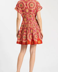 Tyler Boe - Mosaic Border Hailey Shirtdress