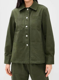 SECULAR Brea Lightweight Jacket in olive green - women's jacket