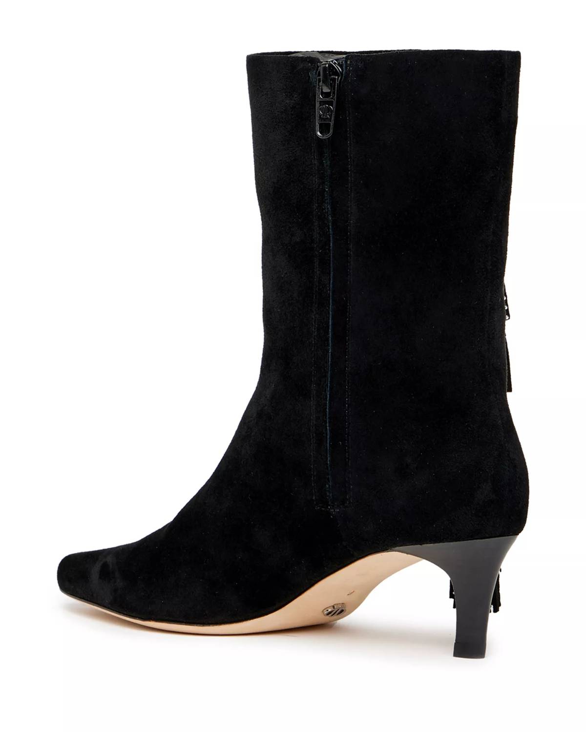 Paige Women's Aya Boots in black - women's shoe - detail view