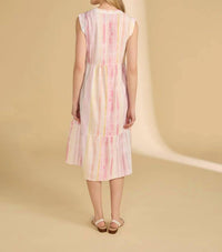 Fdj - Alana Tier Midi Dress