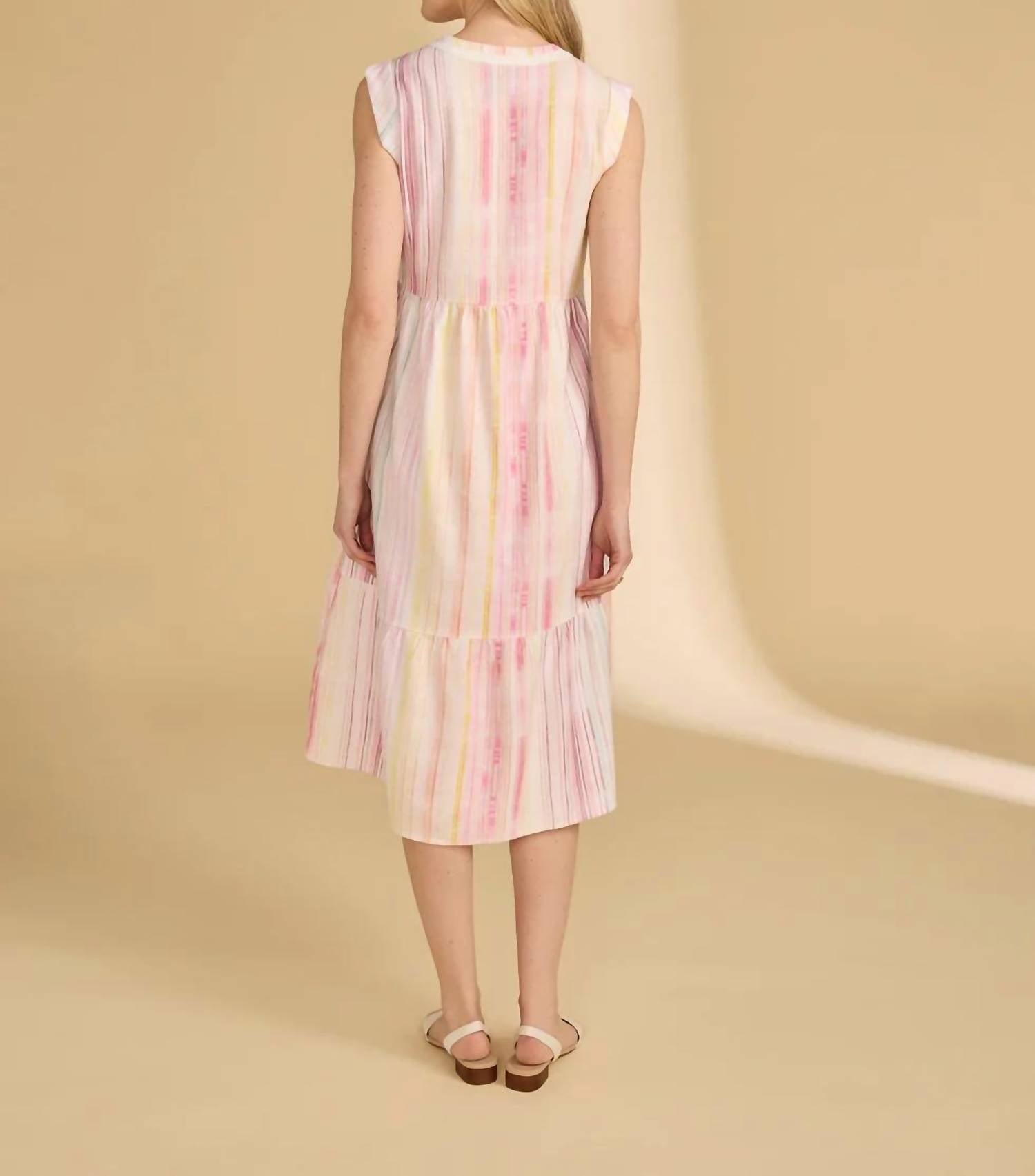 Fdj - Alana Tier Midi Dress
