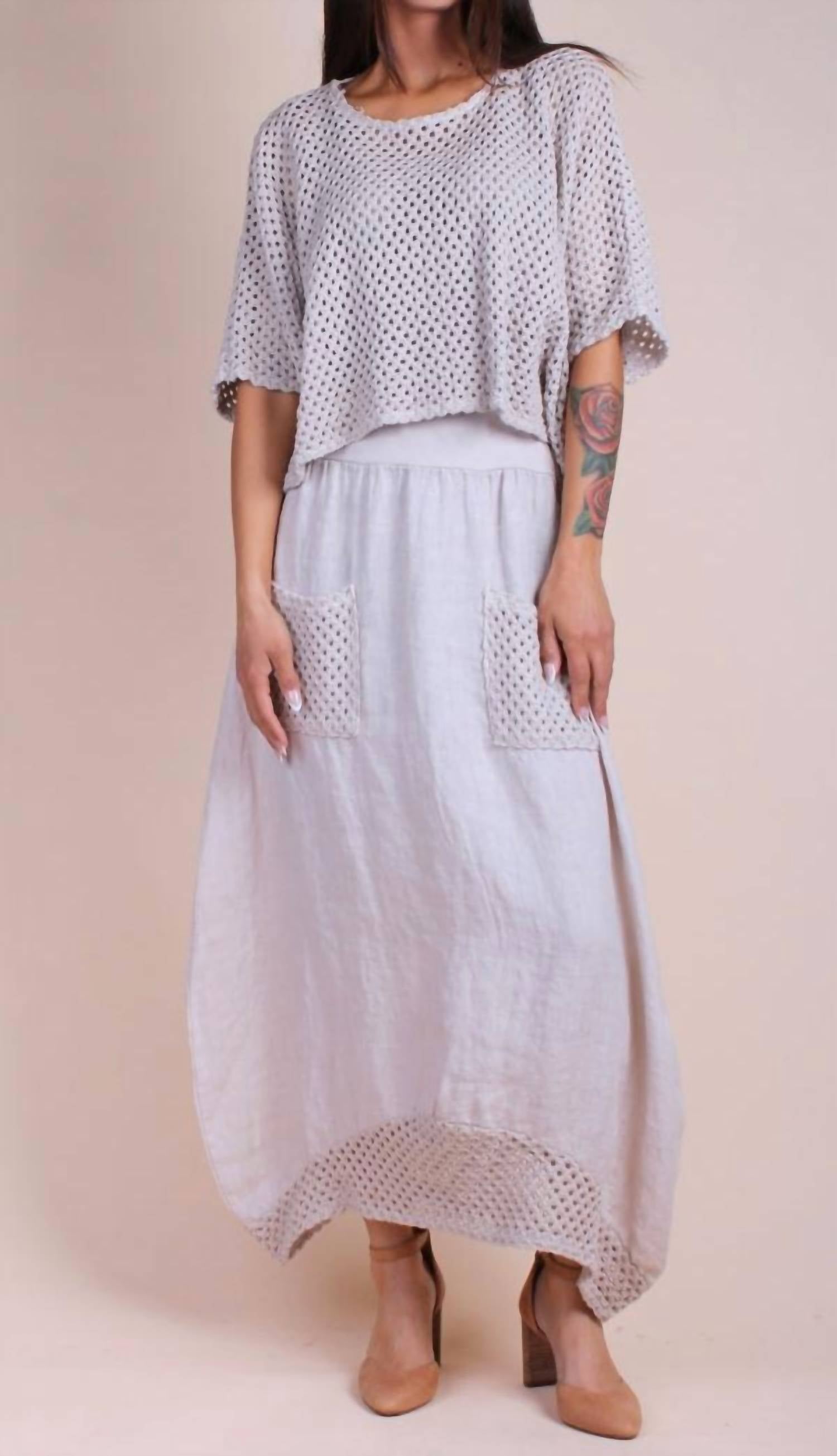 Gigi Moda - Primavera Linen Skirt
