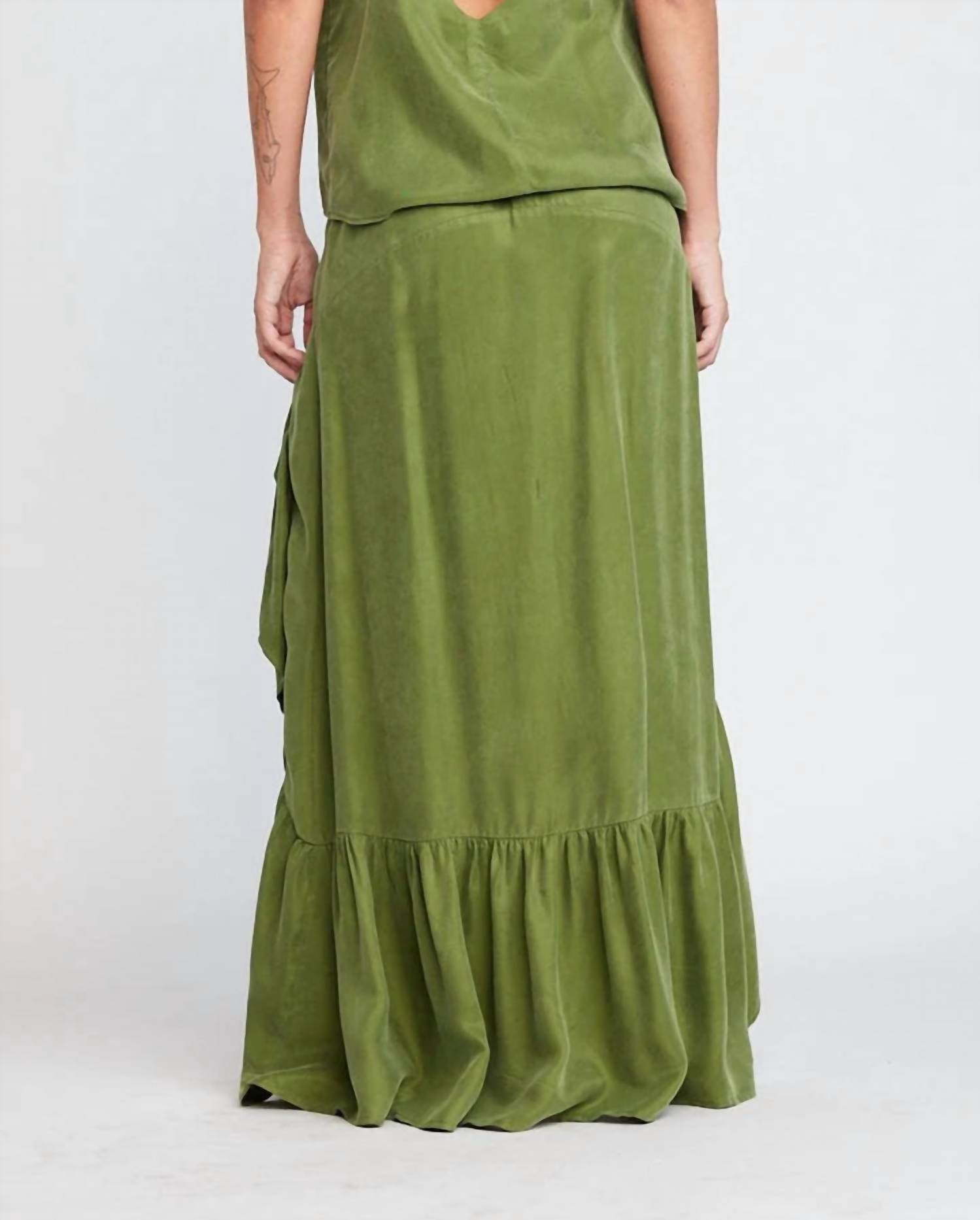 Self Contrast - Jemma Ruffle Skirt