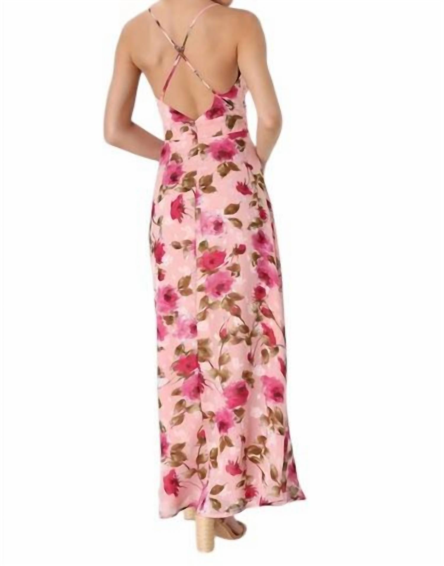 Lulus - Floral Maxi Dress