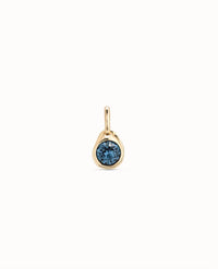 Unode50 - Women's Circular Charm With Crystal Pendant
