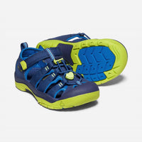 Keen Boys Toddler Newport 2 Sandal in blue depths chartreuse - kids' sandal - view 5