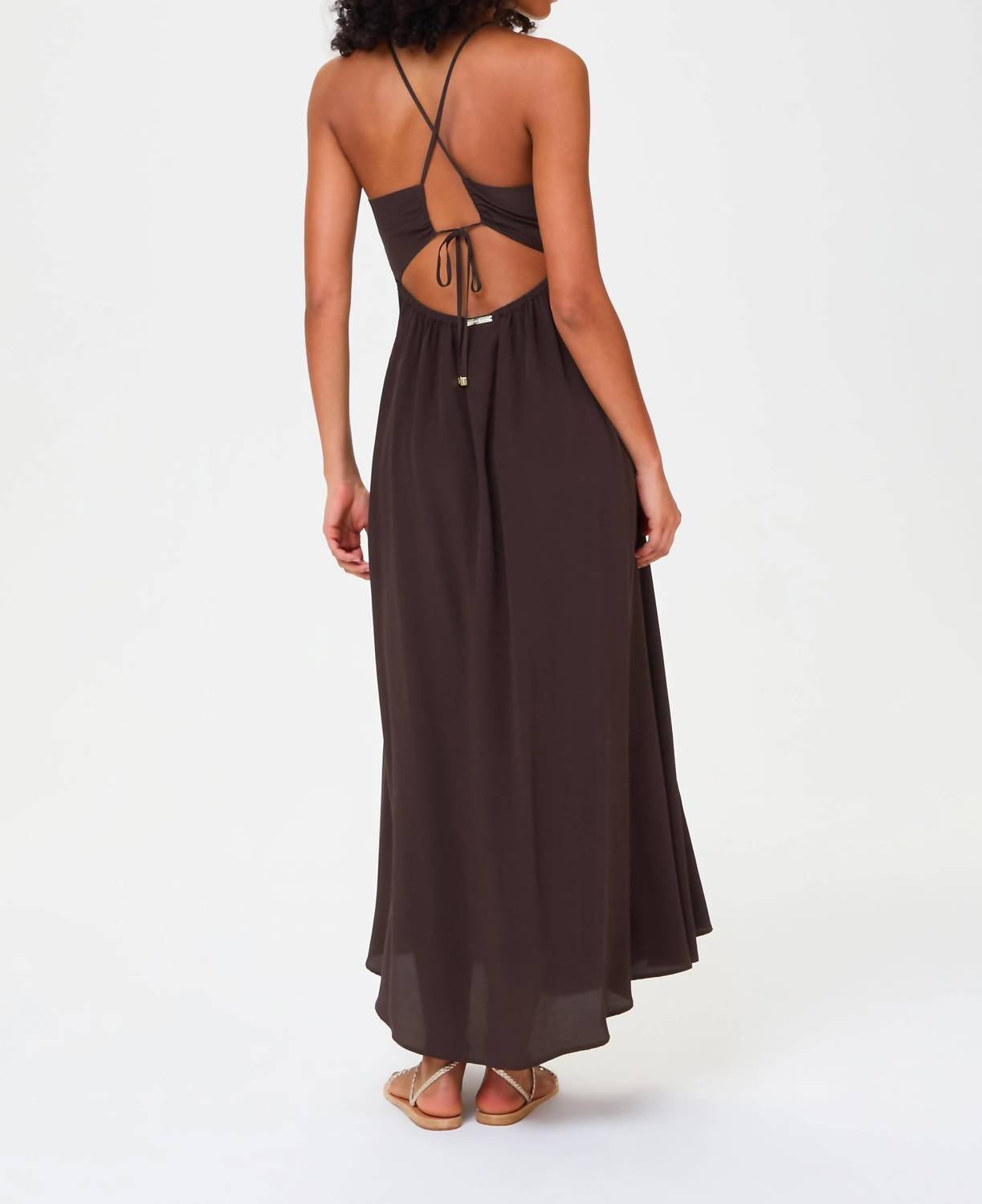 Heidi Klein - Women's Coco Palm Silk Maxi Dress
