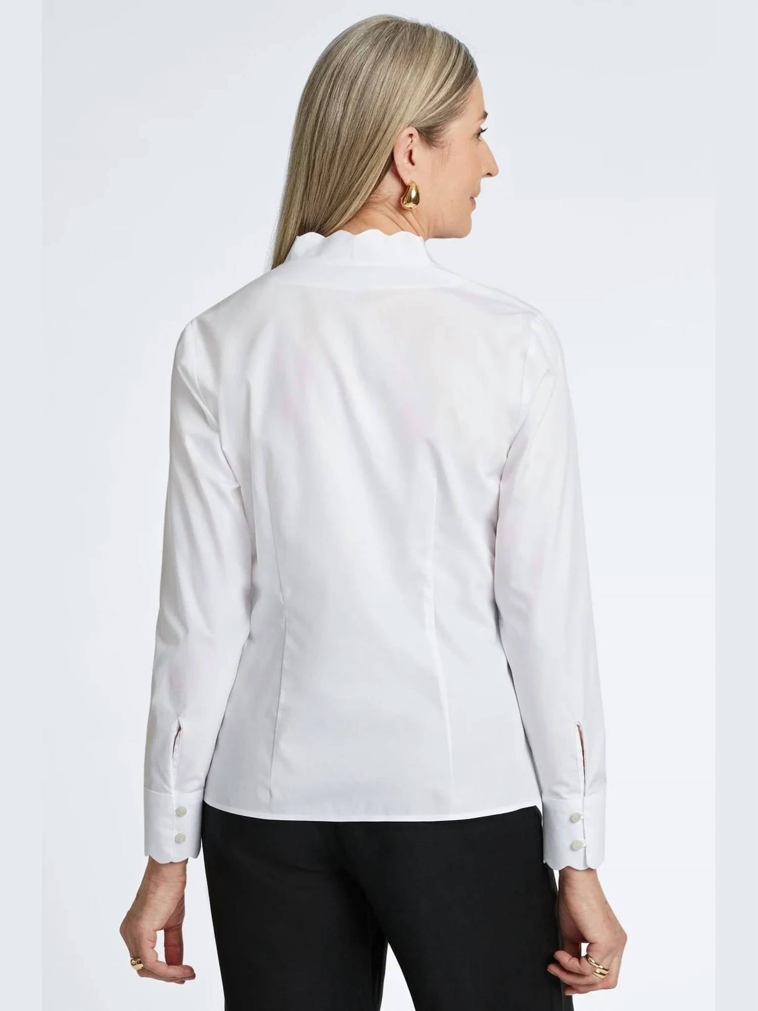 Foxcroft - Bridget Button Down Blouse
