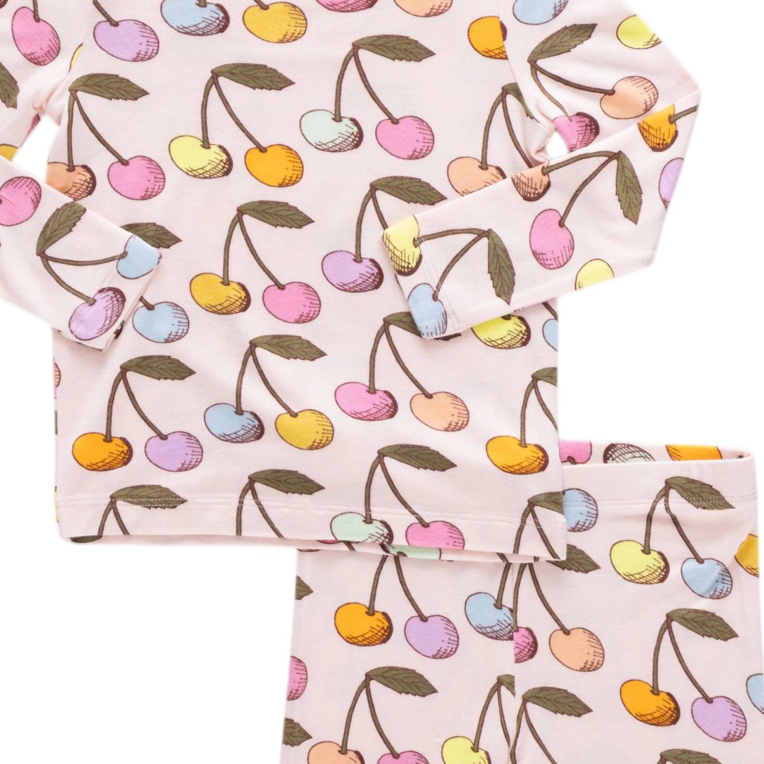 Pink Chicken - Kids Bamboo Pajama Set