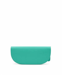 GABUTEAU Women's Gia Clutch in aqua - women's bag - detail view