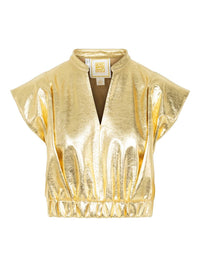 Emily Mccarthy - Vegan Leather Evie Top