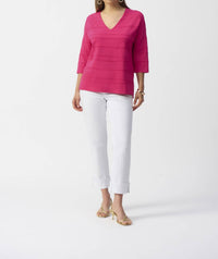 Joseph Ribkoff - Jacquard Sweater Knit Pullover