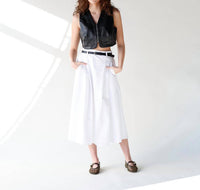 Sage The Label - Central Park Midi Skirt & Belt