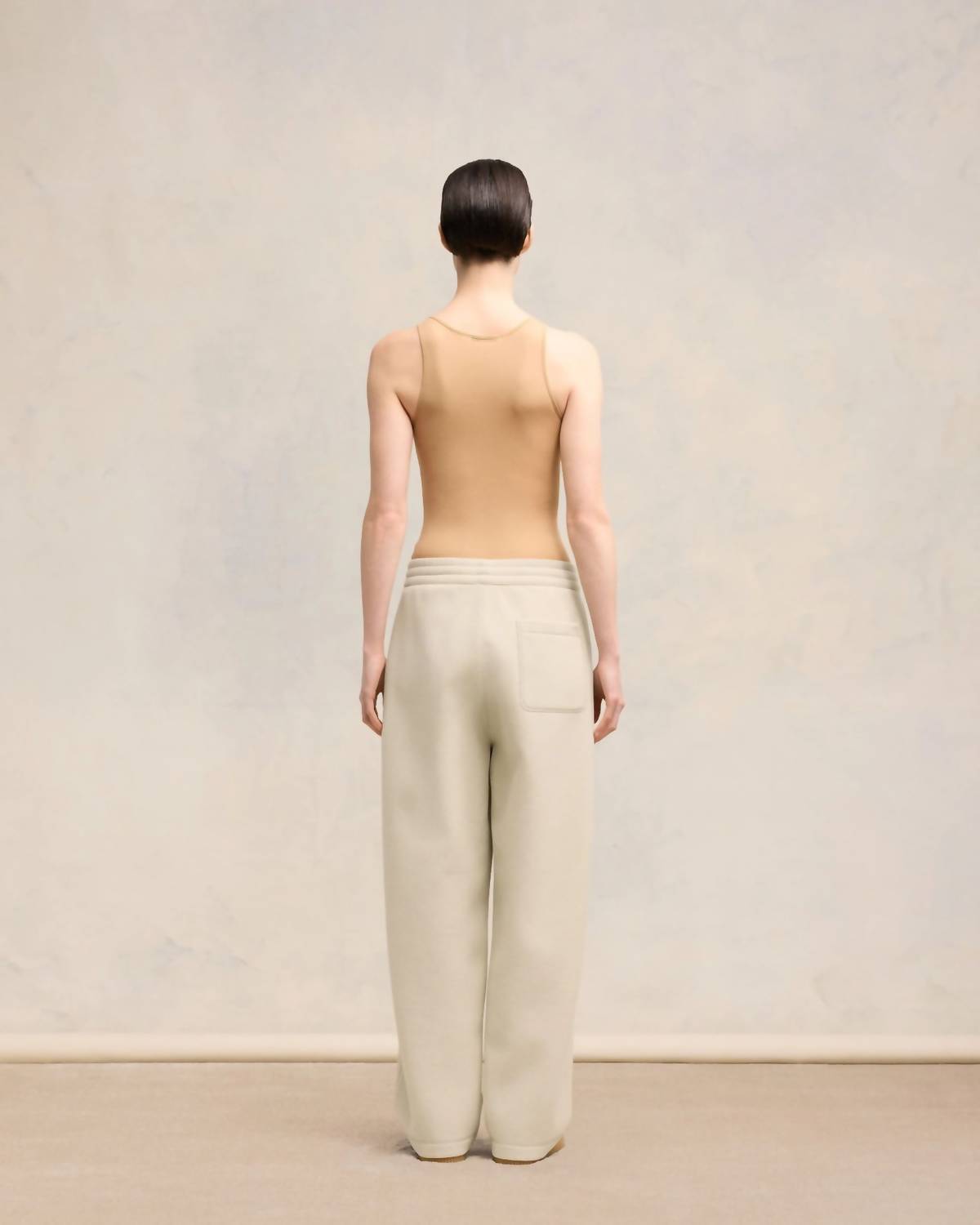 Ami Paris - Pleated Drawstring Trouser Pants