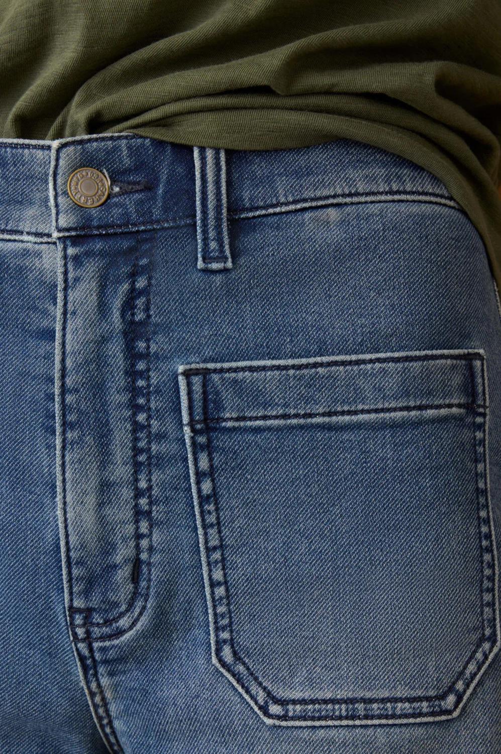 Faherty - Stretch Terry Patch Pocket Short