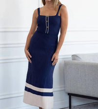 One And Only Collective - Victoria Ribbed Maxi Dress