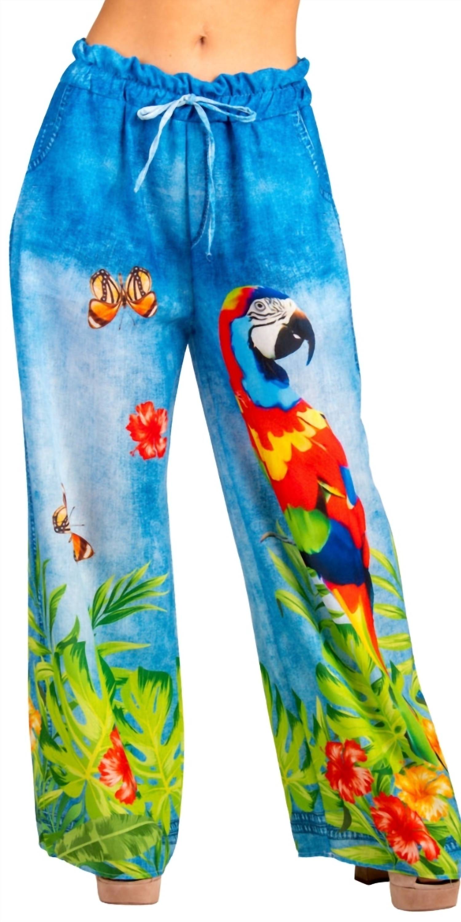 Gigi Moda - Pappagallo Wide Leg Pant