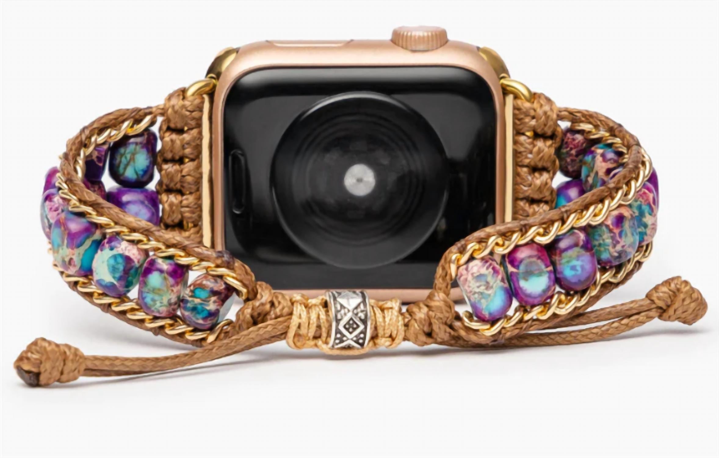 Cape Diablo - Women's Moonlight Jasper Apple Watch Strap