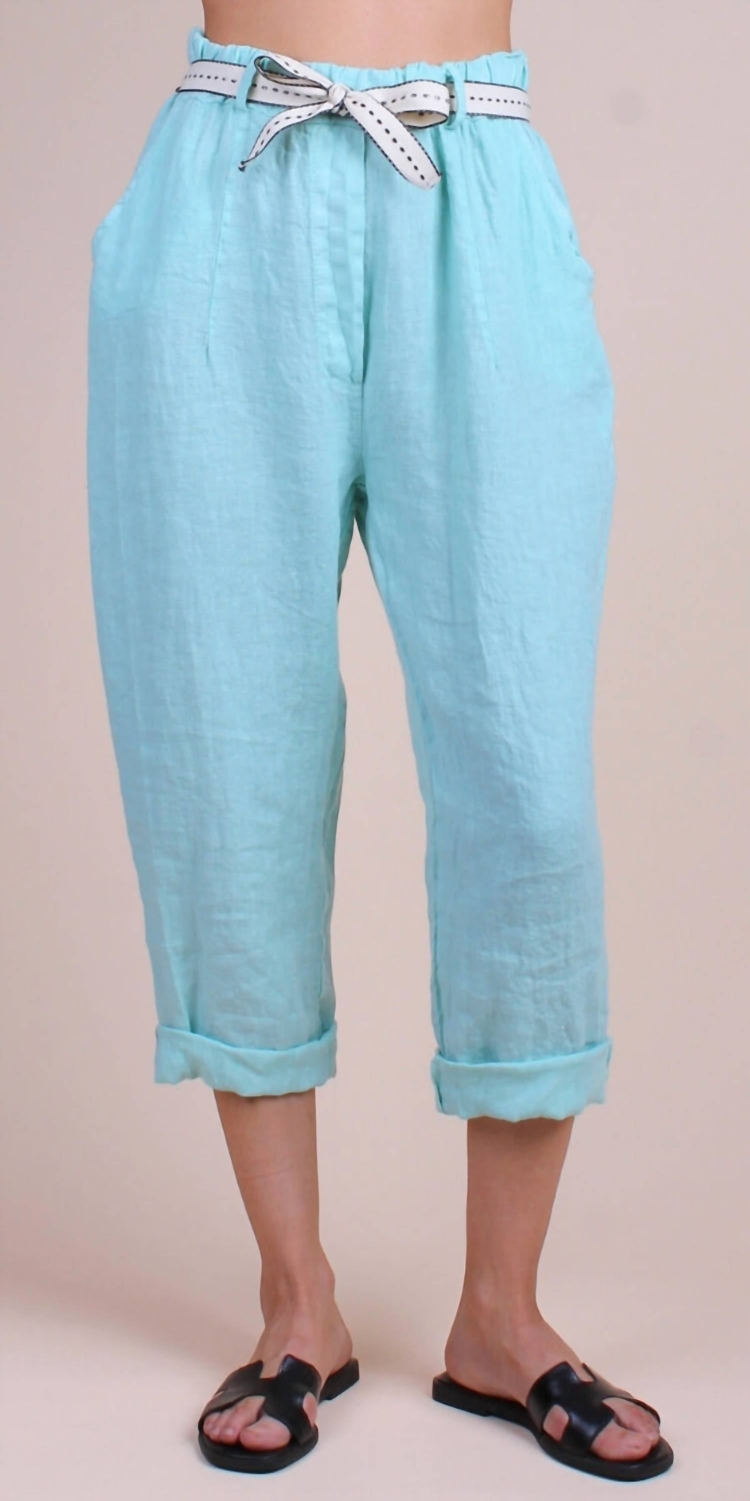 Gigi Moda - Vivace Linen Jogger