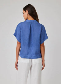 Bella Dahl - Short Sleeve Flowy Button Down Shirt