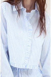 Deluc - Split Crop Shirt