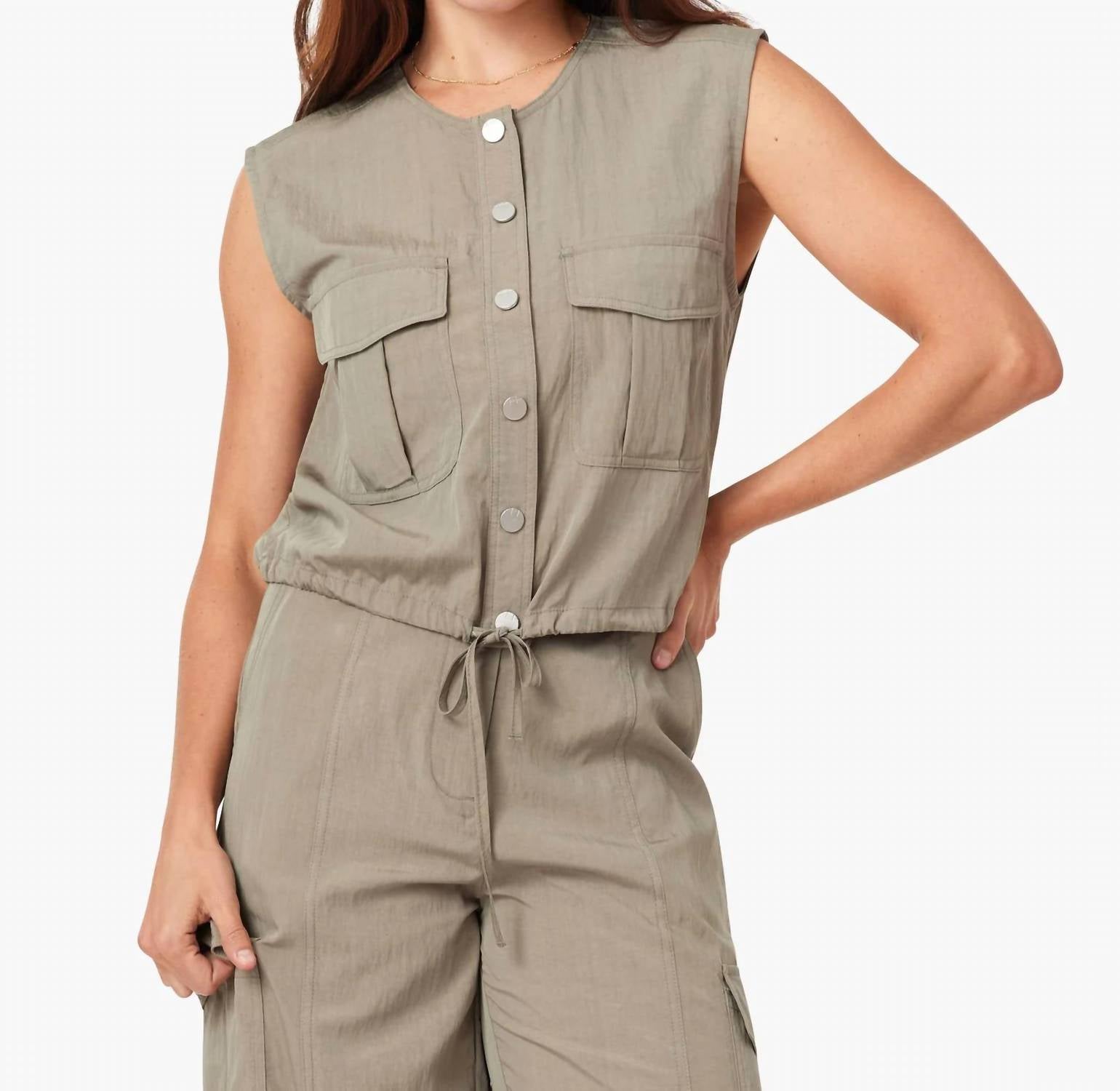 Habitual - Sleeveless Utility Top