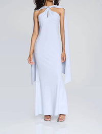 Joseph Ribkoff - Drape Sleeve Long Dress