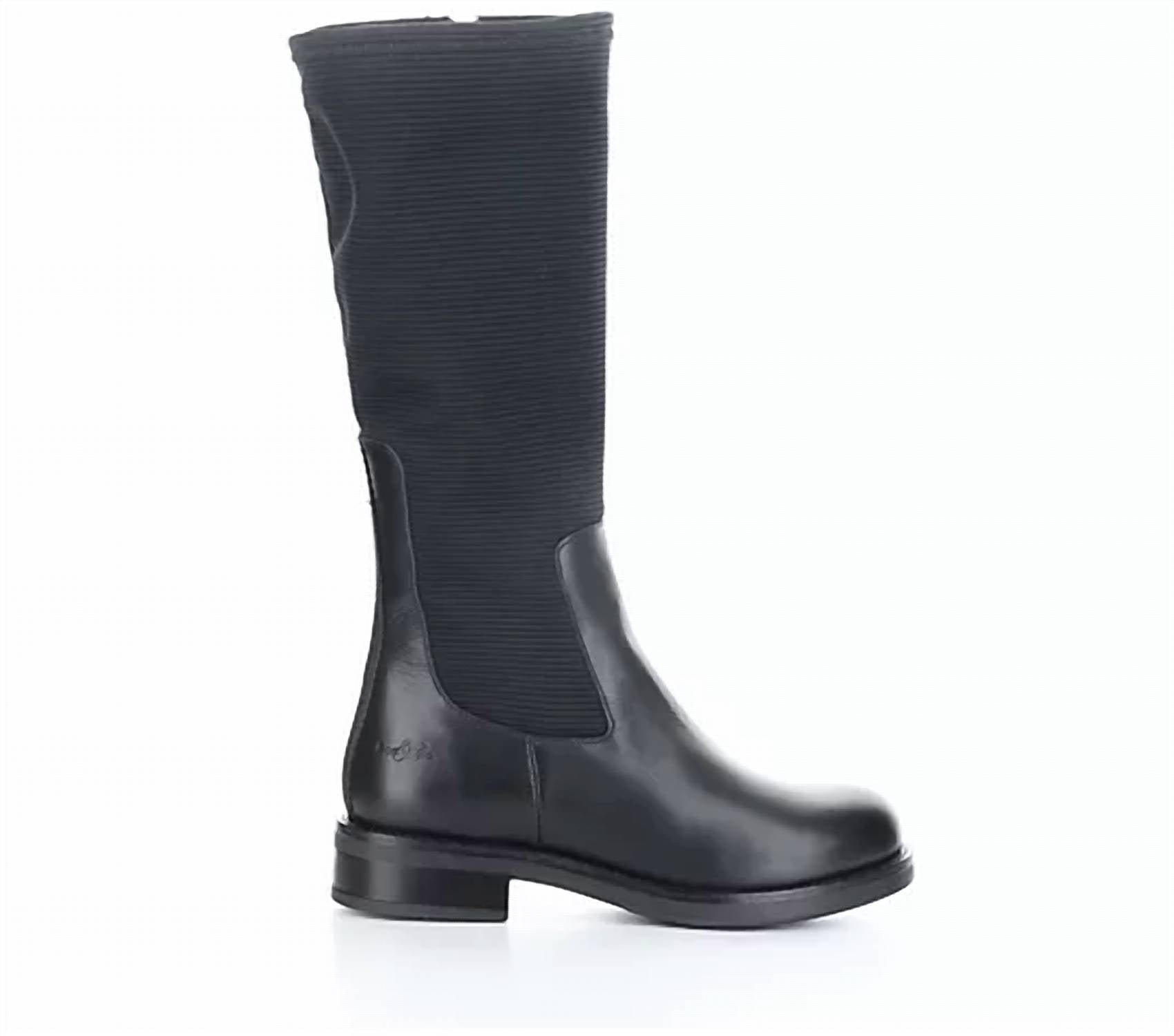 Bos. & Co. WOMEN'S NOISE KNEE HIGH BOOTS in black - women's shoe