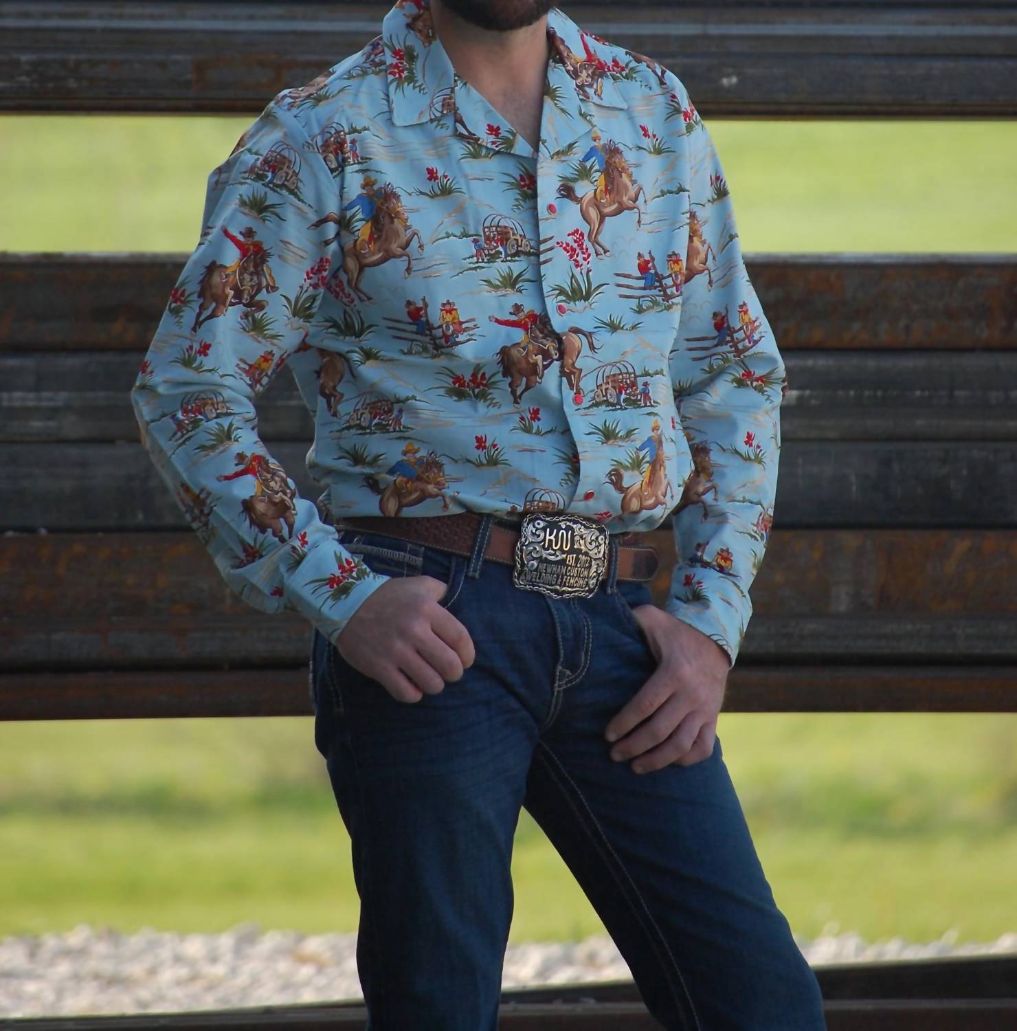 Aloha Rodeo - Cowpoke Long Sleeve Rodeo Shirt