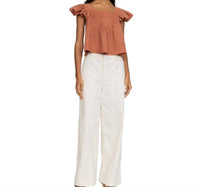 Sea - Risa Ramie With Poly Satin Tank Top
