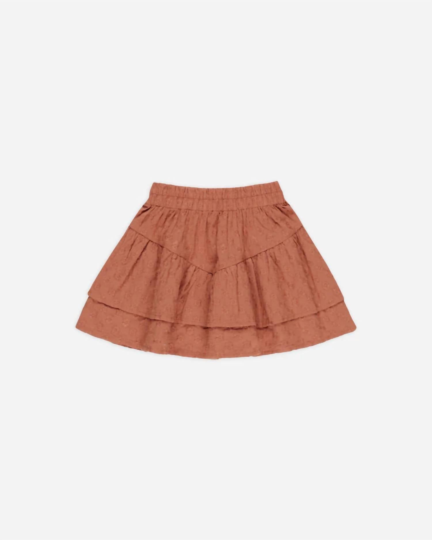 Rylee + Cru - Tiered Mini Skirt