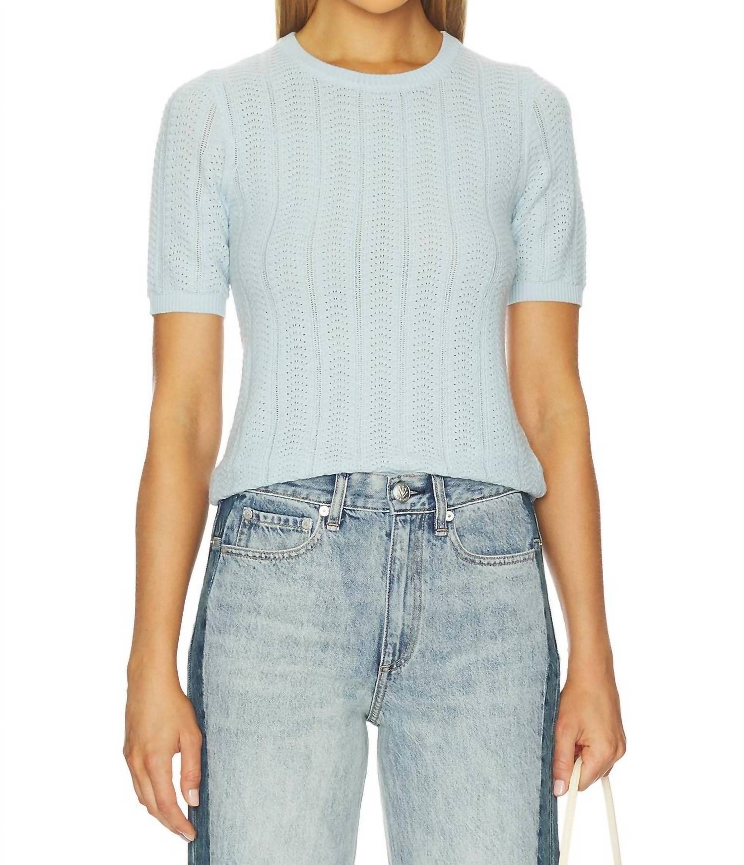 Rag & Bone - Francesca Short Sleeve Sweater