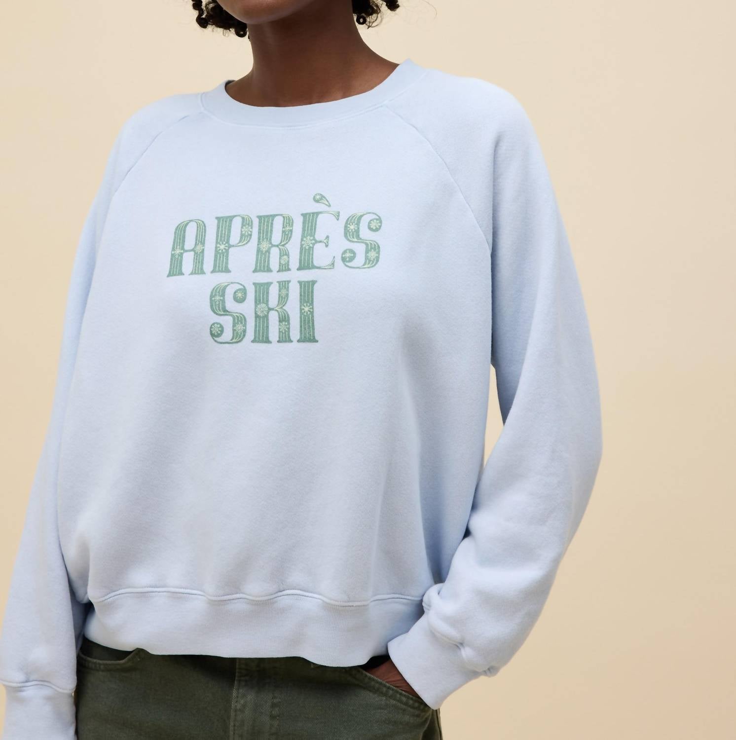 Daydreamer - Apres Ski Shrunken Raglan Sweatshirt