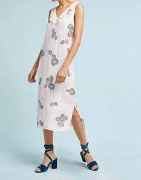 Cleobella - Floral Sequin Column Dress