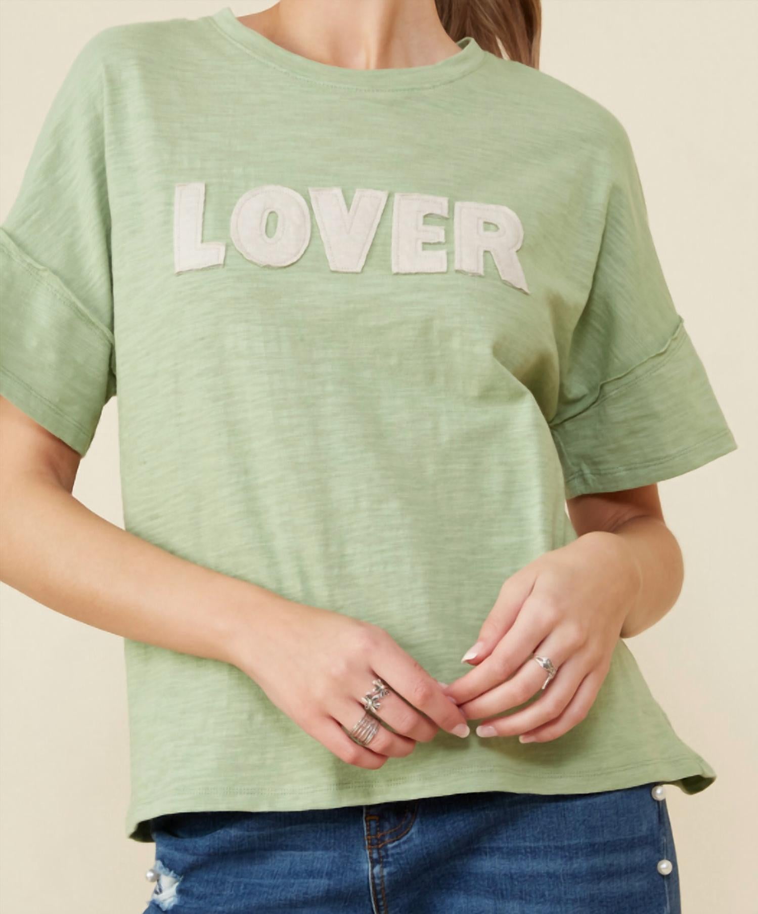 Hayden La - Lover Basic Short Sleeve Tee