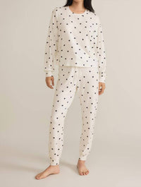 Z Supply BABY LOVE JOGGER in ivory - women's pants - view 4