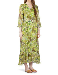 America & Beyond - Charlotte Lurex Kaftan